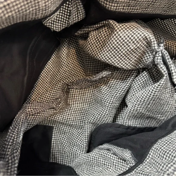 TOAST Plaid Wool Pleat Front Houndstooth Trousers UK Size 16 US Size 12 XL - Picture 8 of 14